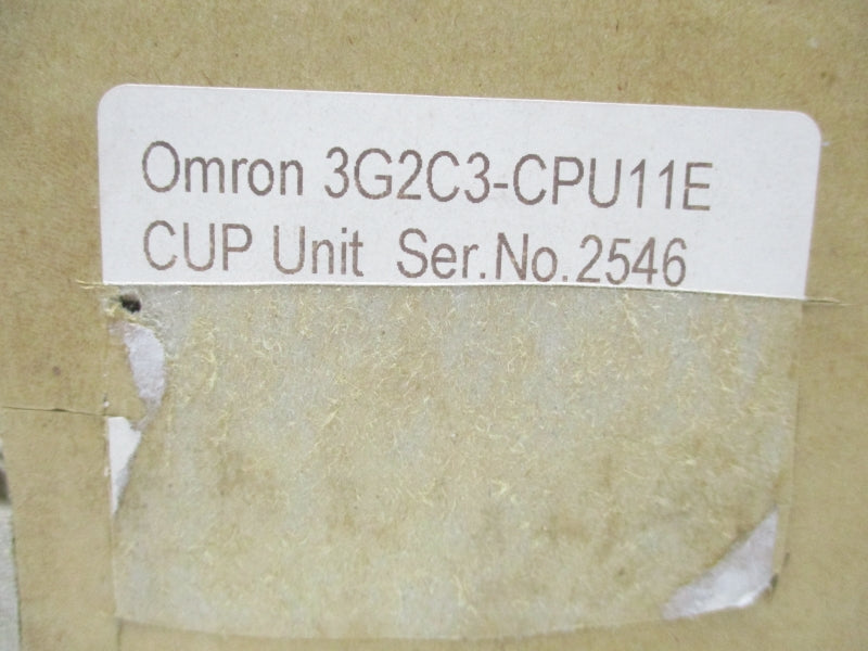 OMRON 3G2C3-CPU11E NSNP