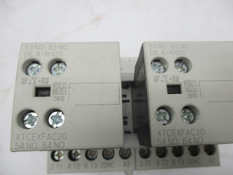 EATON XTCR009B21AD 3-1980-023A 120VDC 20A NSMP
