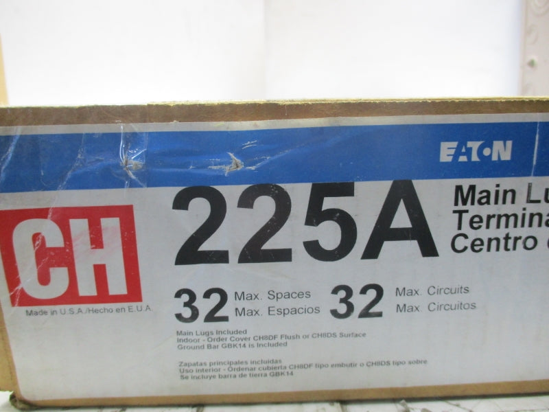 CUTLER HAMMER CH32L225D 120/240VAC 225A (AS PICTURED) NSMP
