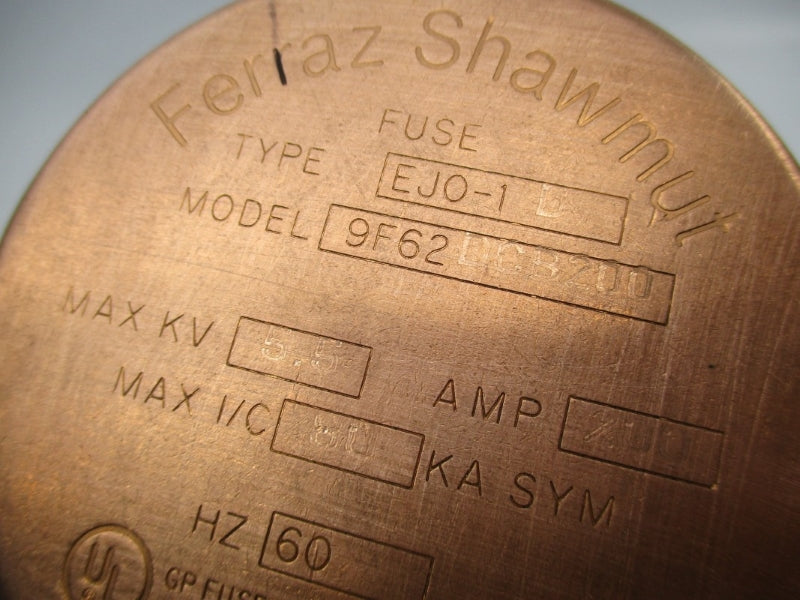 FERRAZ SHAWMUT 9F62DCB200 5.5KV 200A NSNP