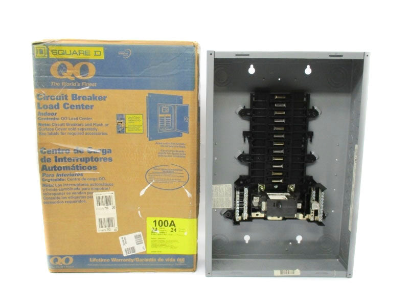 SQUARE D QO124M100 SER. S01 120/240V 100A NSMP