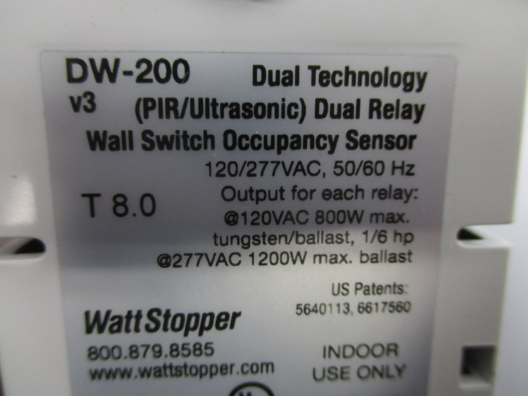 WATT STOPPER DW-200 277VAC NSNP