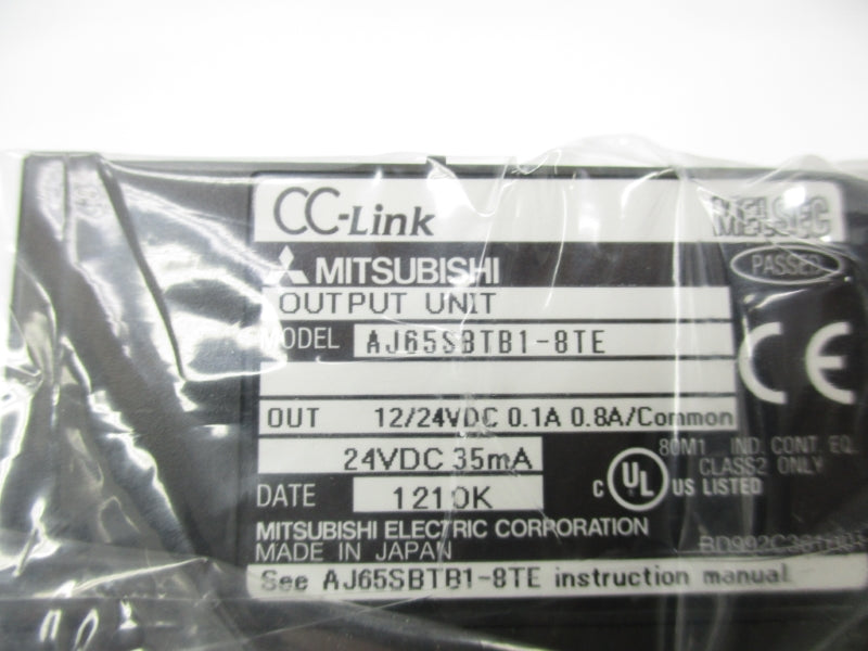 MITSUBISHI AJ65SBTB1-8TE 12/24VDC 0.1/0.8A NSMP