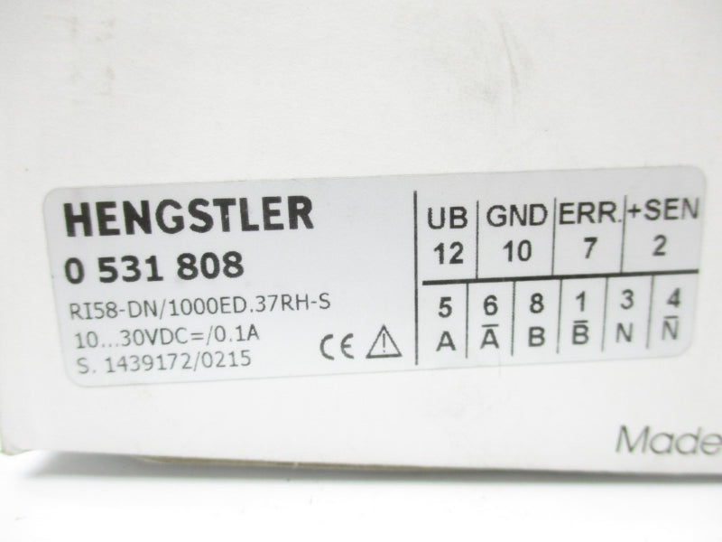 HENGSTLER 0531808 10-30VDC 0.1A NSMP