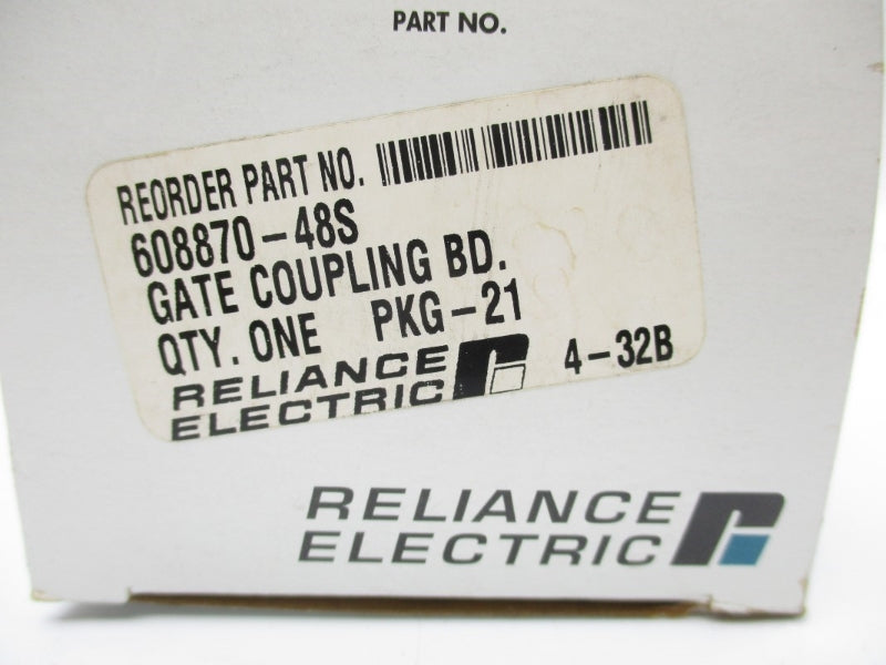 RELIANCE ELECTRIC 608870-48S NSMP