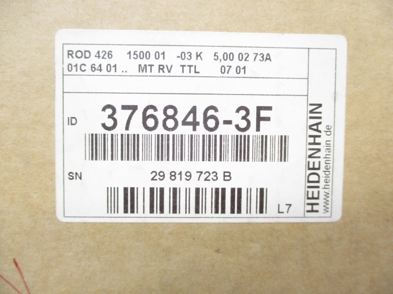 HEIDENHAIN ROD426150001-03 376846-3F 5V NSMP