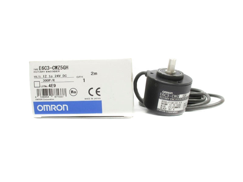 OMRON E6C3-CWZ5GH 12-24VDC 300P/R 2M NSMP