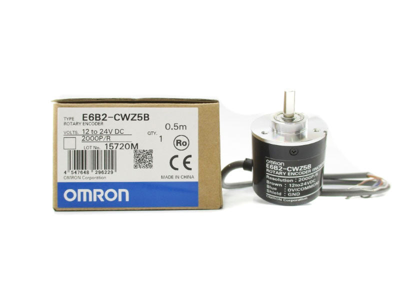 OMRON E6B2-CWZ5B 12-24VDC 2000P/R 0.5M NSMP