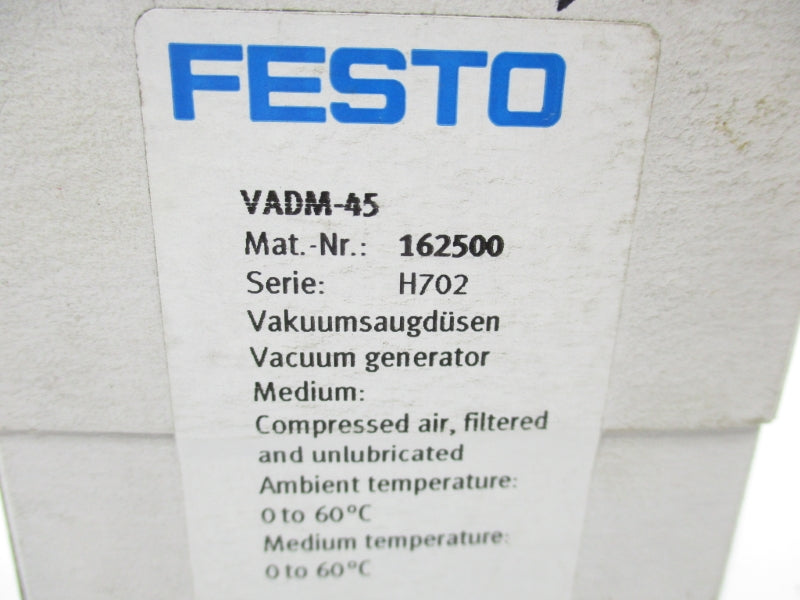 FESTO VADM-45 162500 NSFS