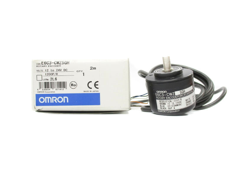 OMRON E6C3-CWZ5GH 12-24VDC 1200P/R 2M NSMP