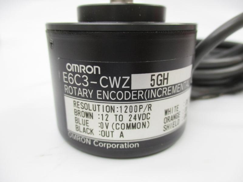 OMRON E6C3-CWZ5GH 12-24VDC 1200P/R 2M NSMP