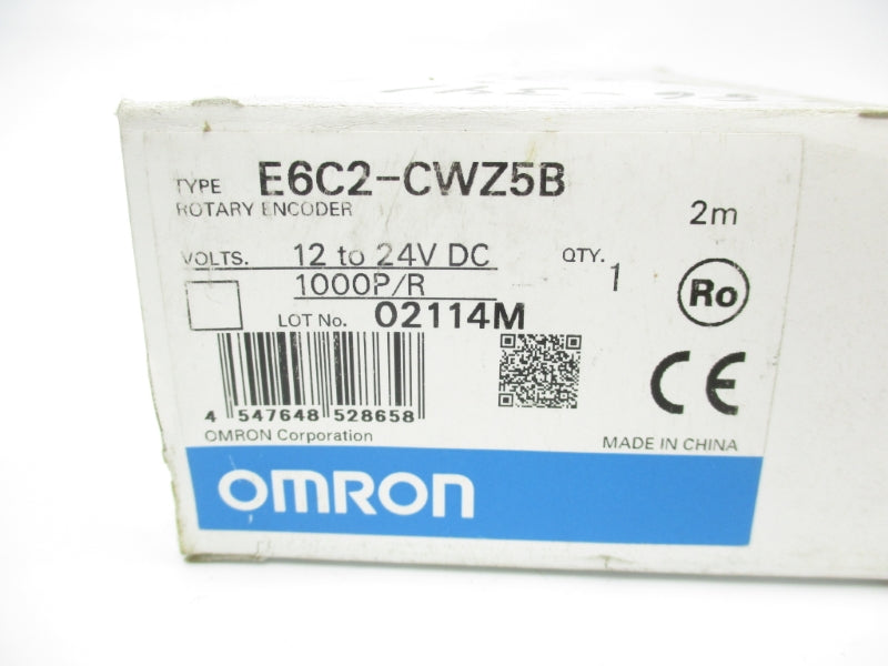 OMRON E6C2-CWZ5B 12-24VDC 1000P/R 2M NSMP