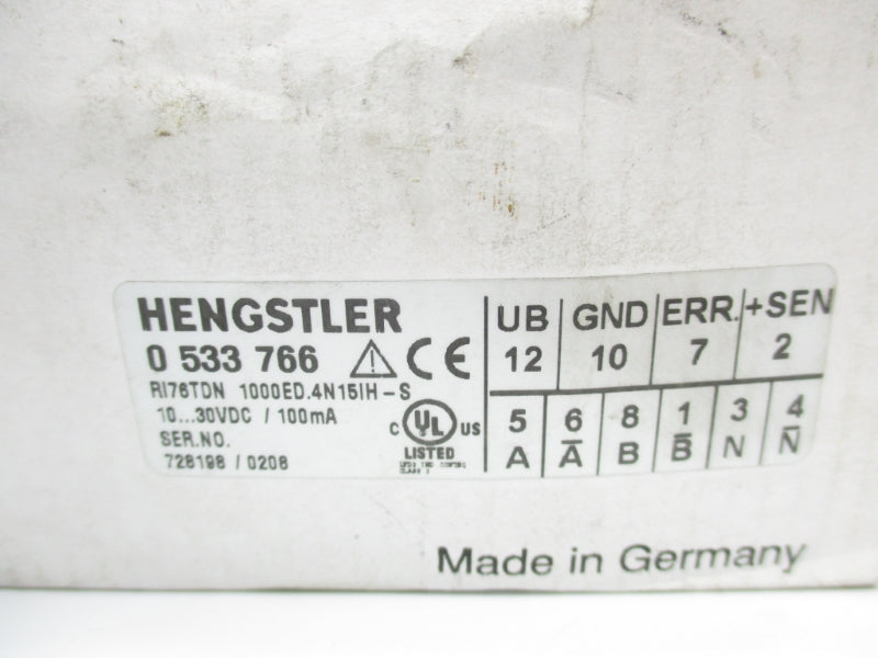 HENGSTLER 0533766 10-30VDC NSMP