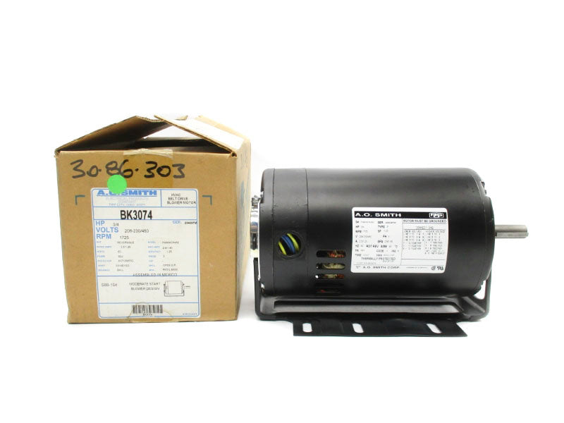 AO SMITH BK3074 460V 1.45A NSMP
