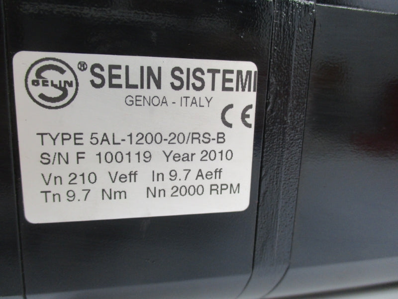 SELIN SISTEMI 5AL-1200-20/RS-B 210V 9.7A NSNP