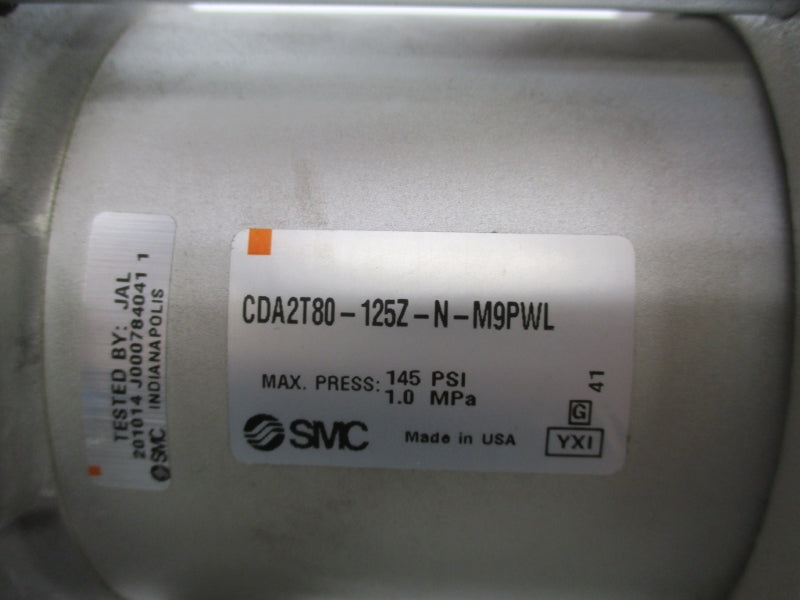 SMC CDA2T80-125Z-N-M9PWL 145PSI NSNP