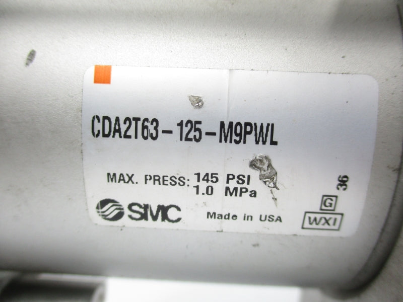 SMC CDA2T63-125-M9PWL 145PSI UNMP