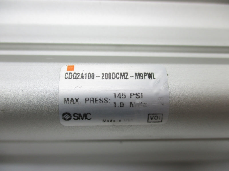 SMC CDQ2A100-200DCMZ-M9PWL 145PSI NSNP
