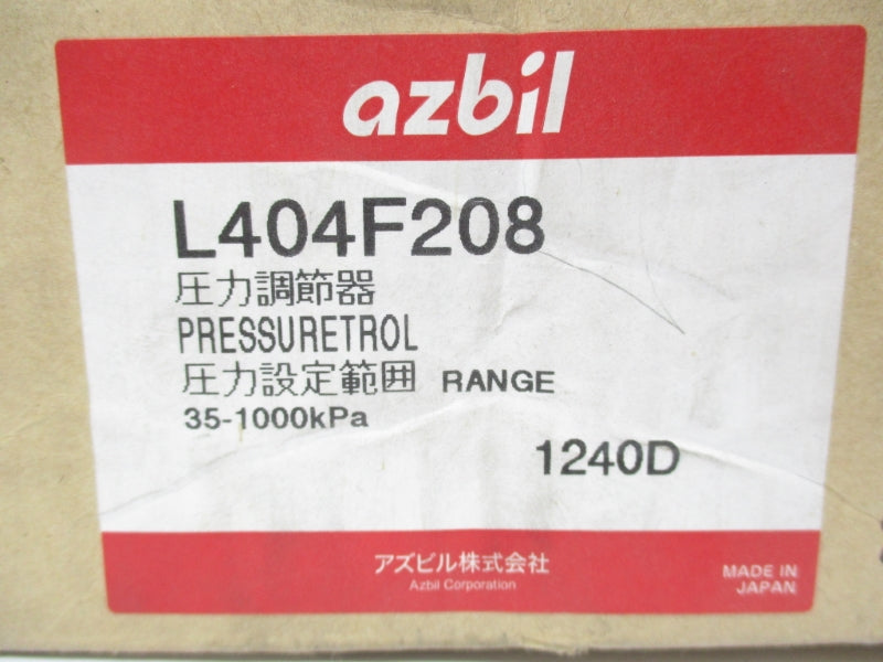 AZBIL L404F208 35-1000 NSMP