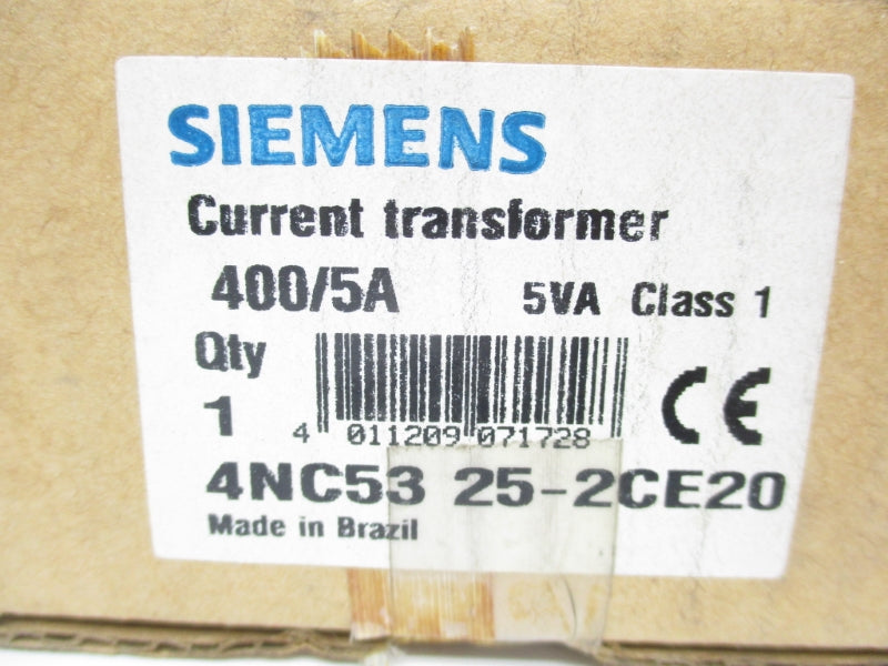 SIEMENS 4NC5325-2CE20 400/5A NSMP