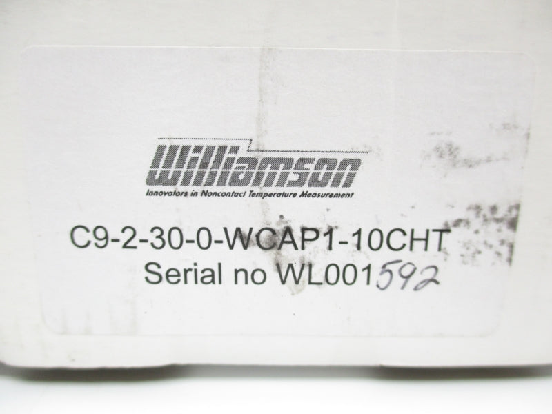 WILLIAMSON C9-2-30-0-WCAP1-10CHT NSMP