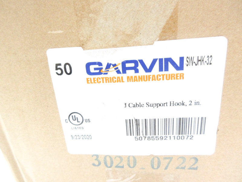 GARVIN SW-JHK-32 2" (PKG OF 50) NSMP