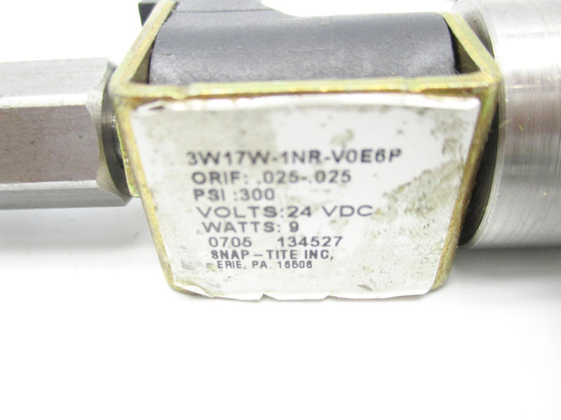 TITE 3W17W-1NR-V0E6P 24VDC 300PSI UNMP