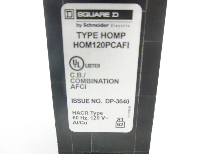 SQUARE D HOM120PCAFI 120V 20A NSNP