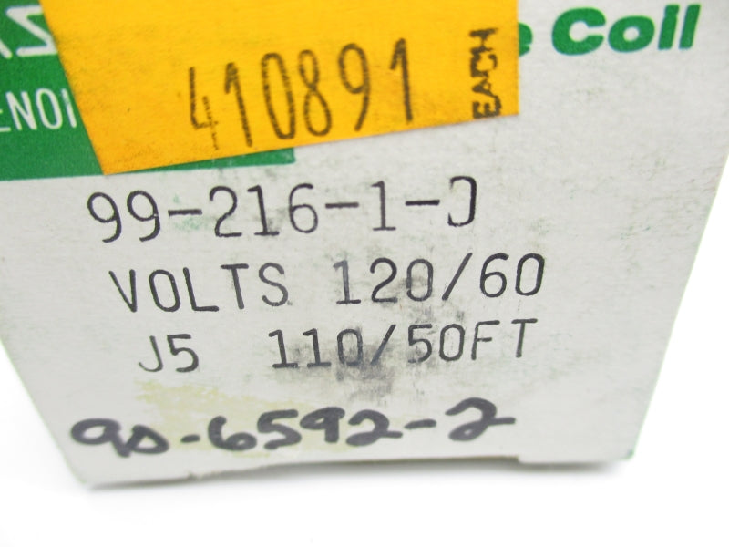 ASCO 99-216-1D J5 110/120V NSMP