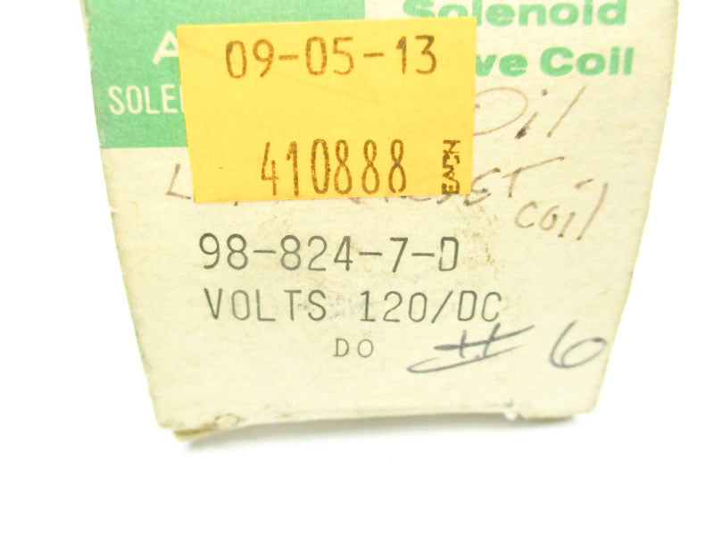 ASCO 98-824-7-D 120/DC NSMP