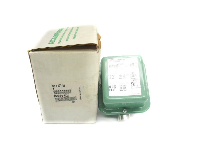 ASCO PG13B/RF10A21 125/250VAC 5A 200PSI NSMP