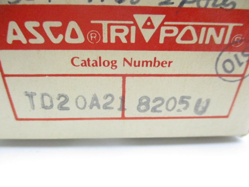 ASCO TD20A21 100PSI NSMP