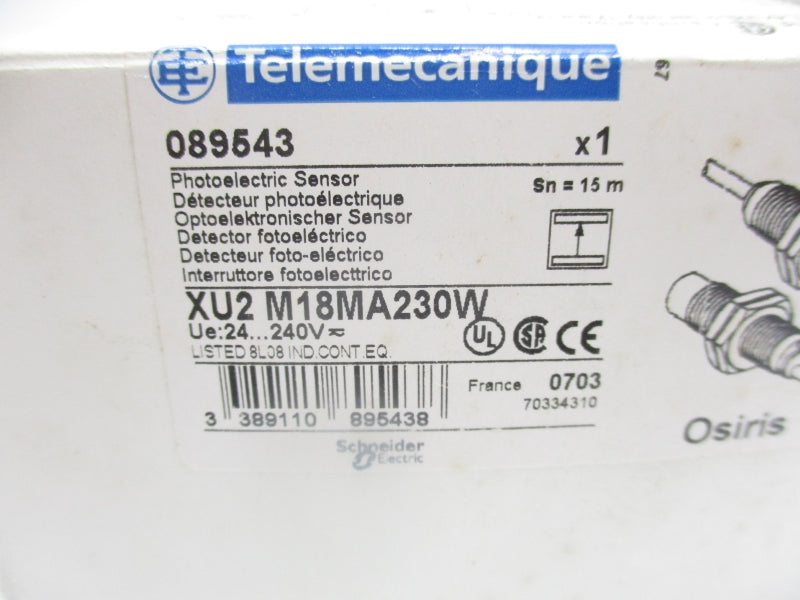 TELEMECANIQUE XU2M18MA230W 24-240V NSMP