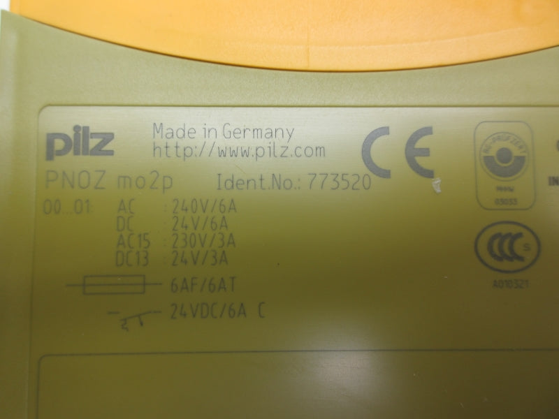 PILZ PNOZMO2P 773520 240VAC 6A NSNP
