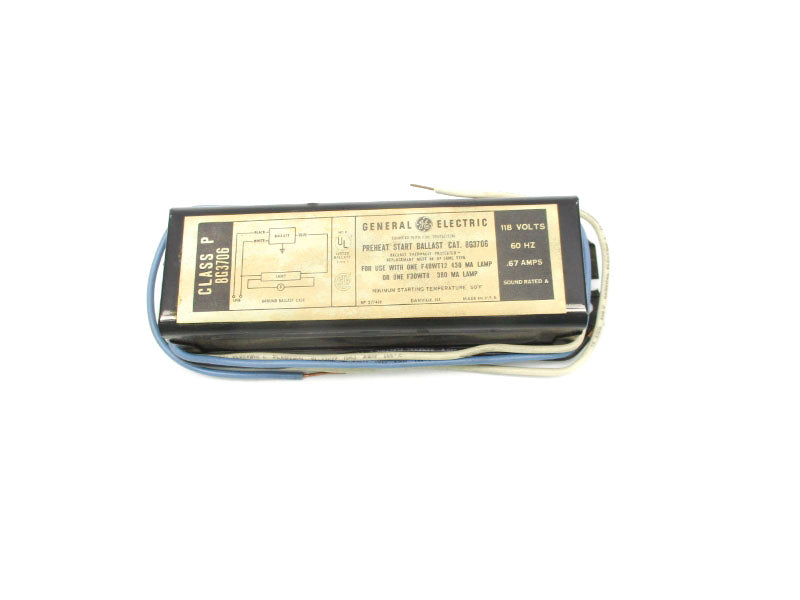 GENERAL ELECTRIC 8G3706 118V .67A NSNP
