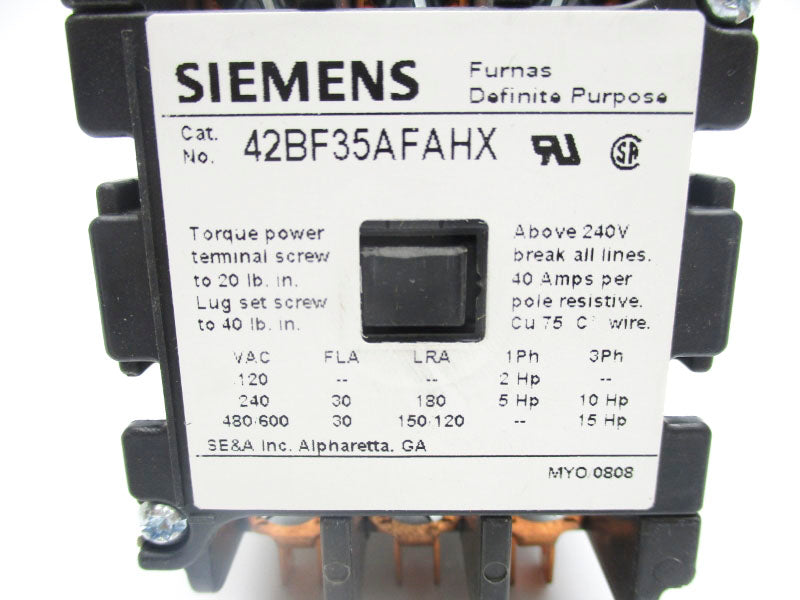 SIEMENS 42BF35AFAHX 110/120V 30A NSNP