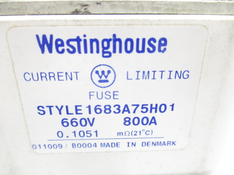 WESTINGHOUSE 1683A75H01 660V 800A NSNP
