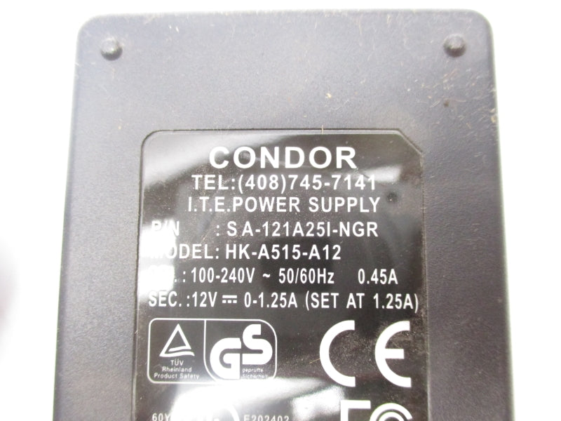 CONDOR SA-121A25I-NGR HK-A515-A12 100-240V 0.45A NSNP