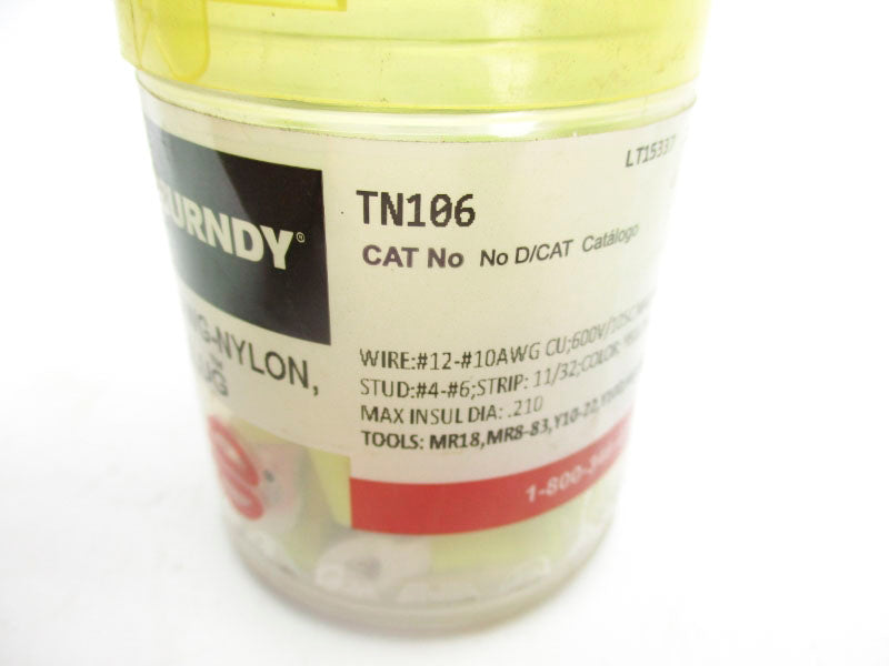 BURNDY TN106 600V (APPROX 50PCS) NSMP