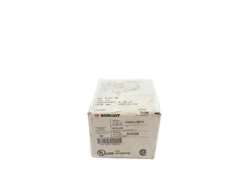 BURNDY YA4CLBOX (PKG OF 50) NSFS