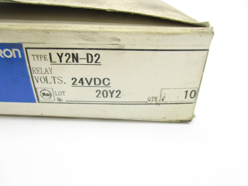 OMRON LY2N-D2 24VDC (PKG OF 10) NSMP