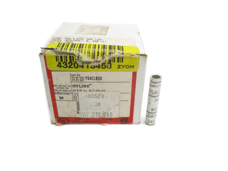 BURNDY YS4CLBOX (APPROX 50) NSMP