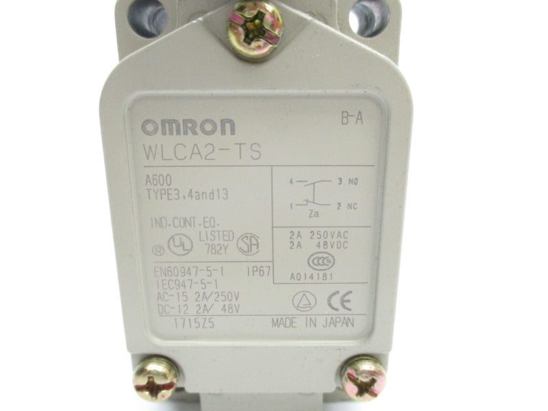 OMRON WLCA2-TS 250VAC 2A NSNP