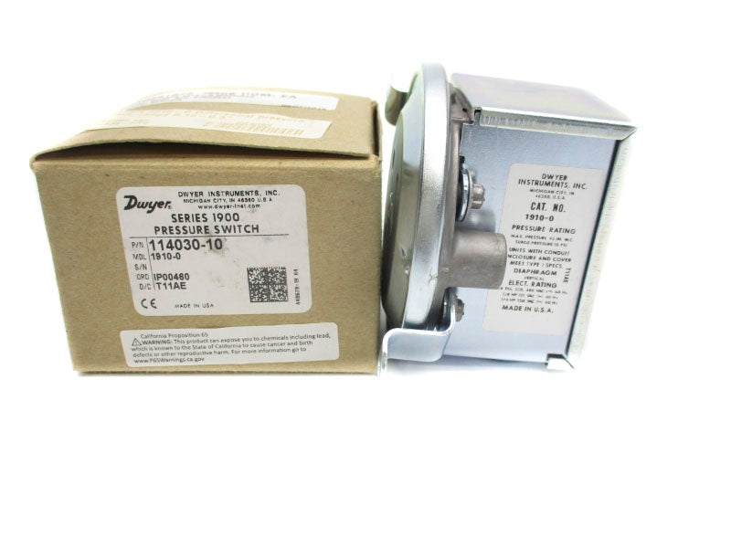 DWYER 114030-10 1910-0 480VAC 15A 45INWC NSMP