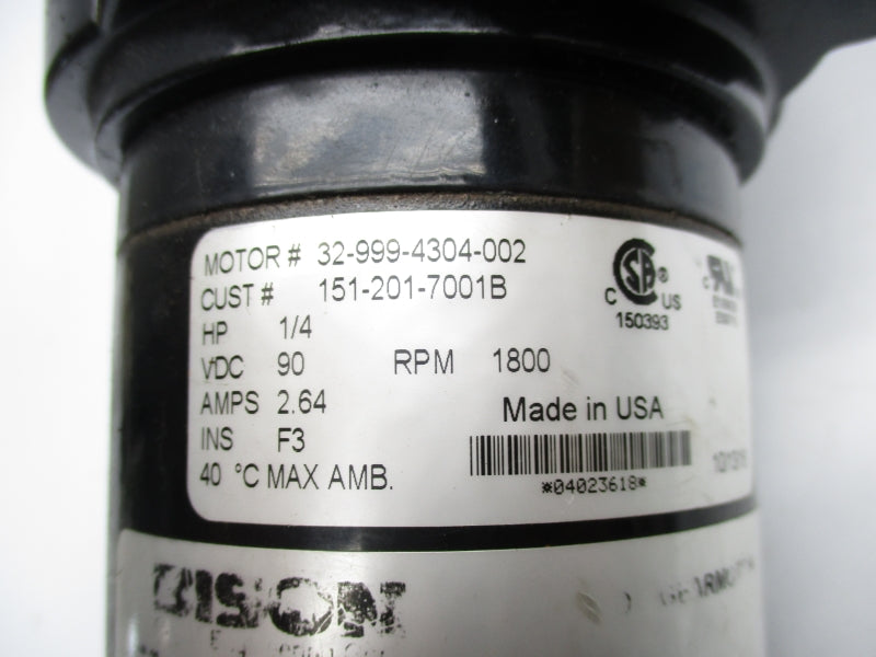 BISON 32-999-4304-002 90VDC 2.64A UNMP