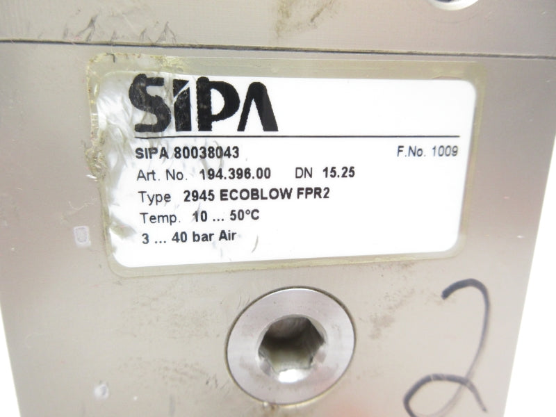 SIPA 2945ECOBLOWFPR2 194.396.00 10-50'C UNMP