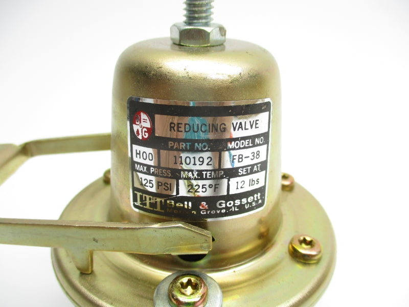 BELL&GOSSETT 110192 FB-38 125PSI 225'F NSNP