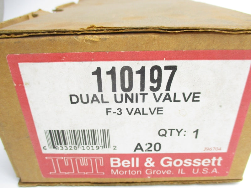 BELL & GOSSETT 110197 F-3 125PSI 225'F NSMP
