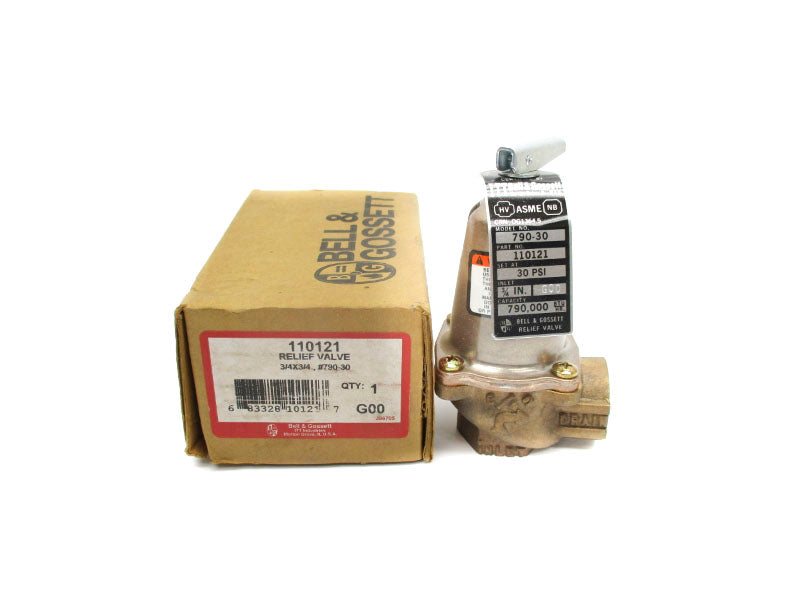 BELL & GOSSETT 110121 790-30 30PSI 3/4" NSMP