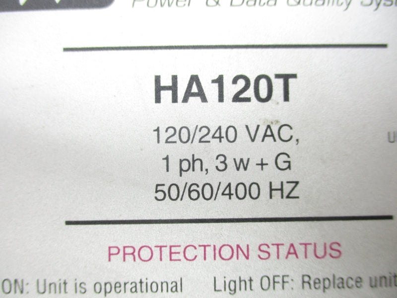 SENTREX HA120T 120/240VAC NSNP